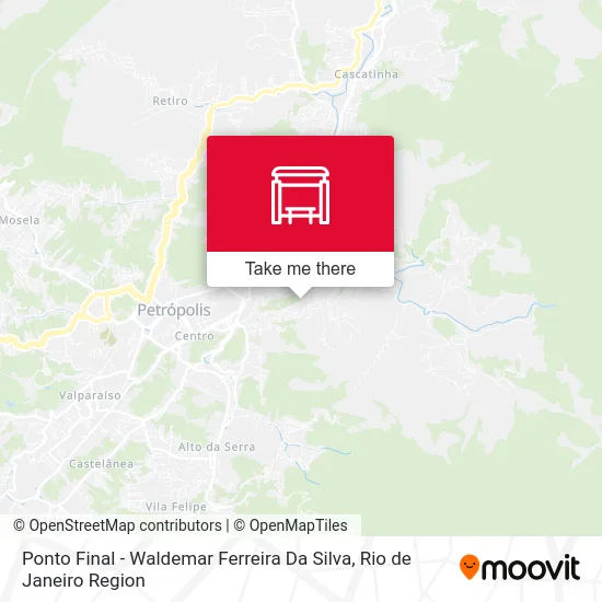 Ponto Final - Waldemar Ferreira Da Silva map
