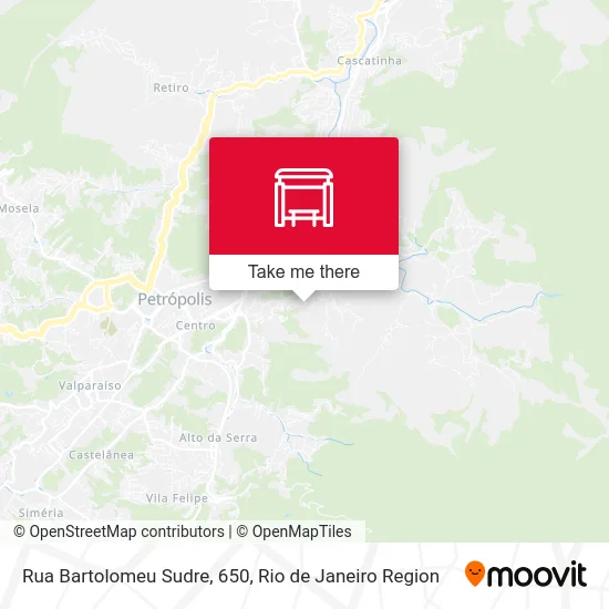 Rua Bartolomeu Sudre, 650 map