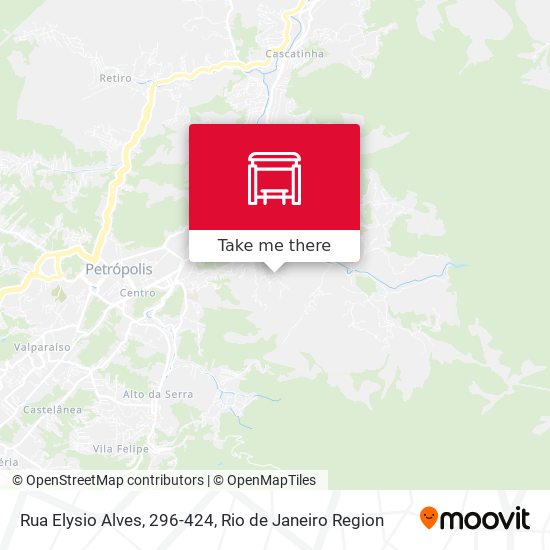 Rua Elysio Alves, 296-424 map