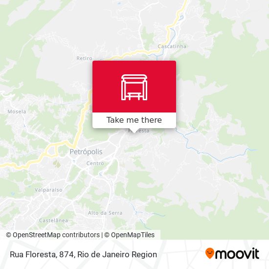 Rua Floresta, 874 map