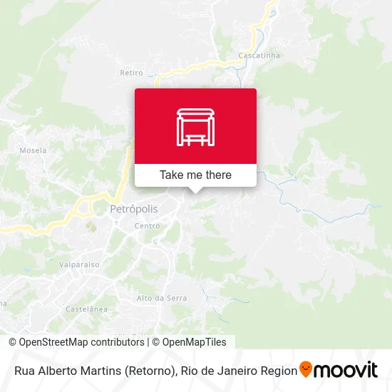 Rua Alberto Martins (Retorno) map