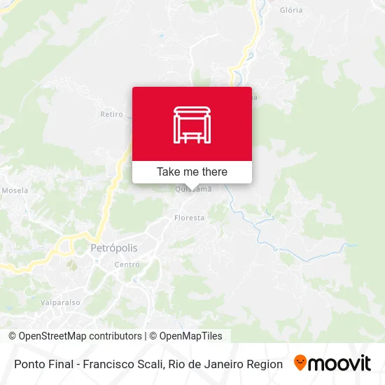 Ponto Final - Francisco Scali map