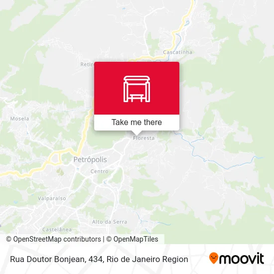 Rua Doutor Bonjean, 434 map