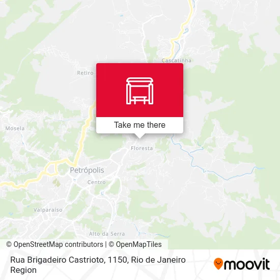 Rua Brigadeiro Castrioto, 1150 map