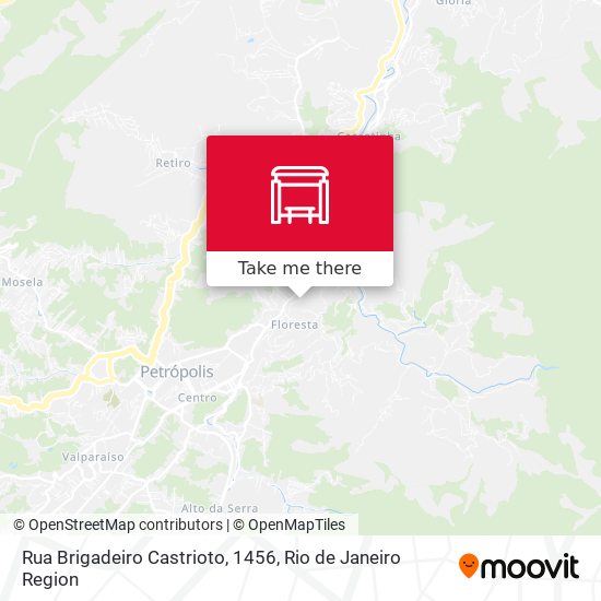 Rua Brigadeiro Castrioto, 1456 map