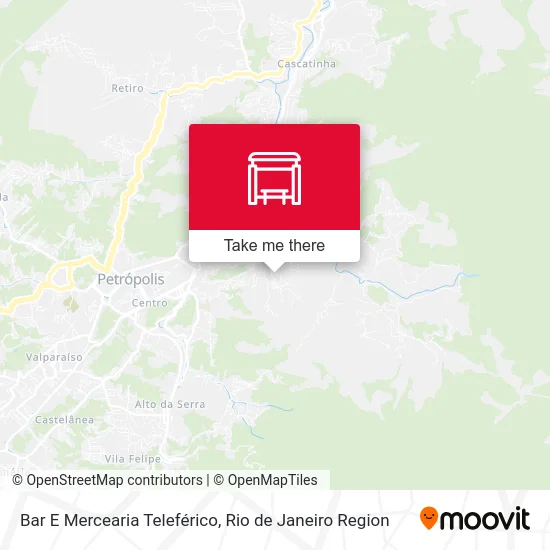 Bar E Mercearia Teleférico map