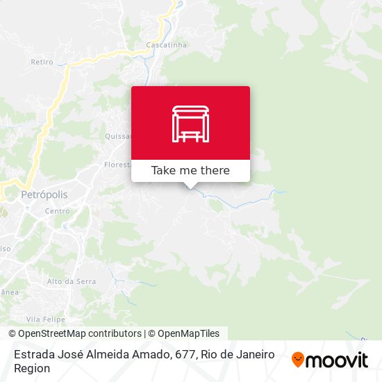 Estrada José Almeida Amado, 677 map