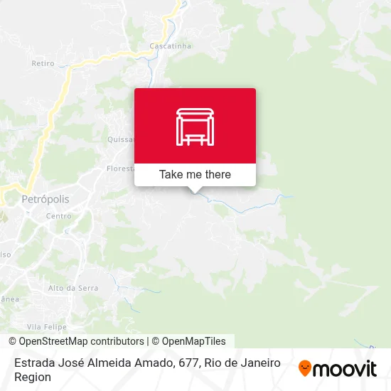 Estrada José Almeida Amado, 677 map