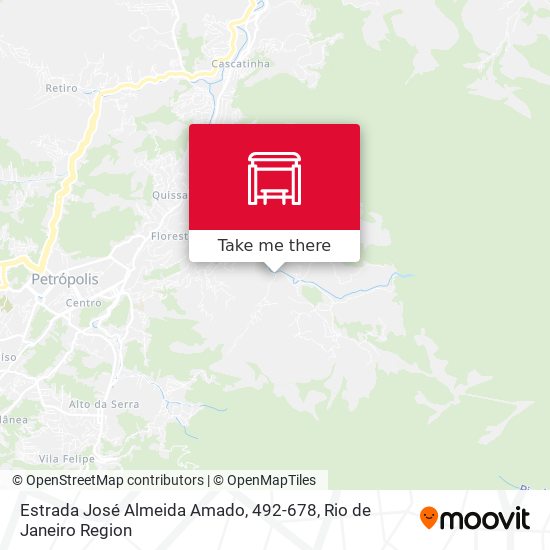 Estrada José Almeida Amado, 492-678 map