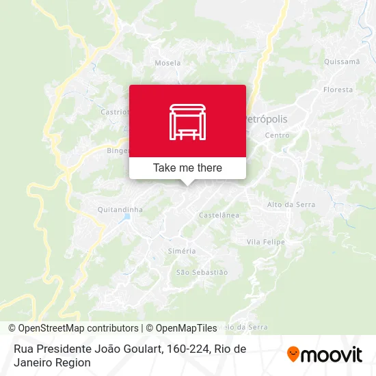 Rua Presidente João Goulart, 160-224 map