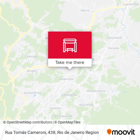 Rua Tomás Cameroni, 438 map