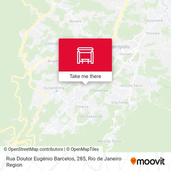 Rua Doutor Eugênio Barcelos, 285 map