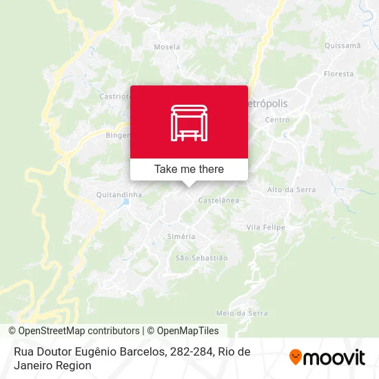 Rua Doutor Eugênio Barcelos, 282-284 map