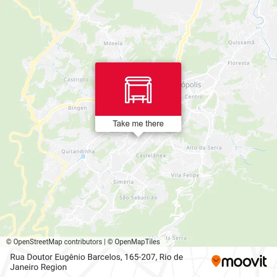 Rua Doutor Eugênio Barcelos, 165-207 map