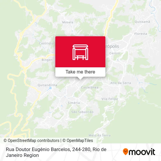 Rua Doutor Eugênio Barcelos, 244-280 map