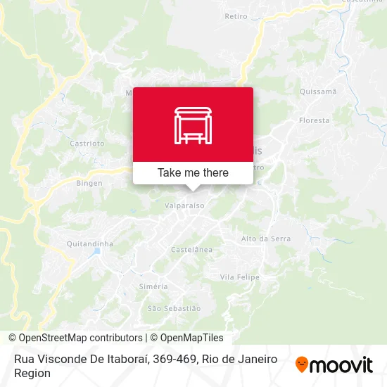 Rua Visconde De Itaboraí, 369-469 map