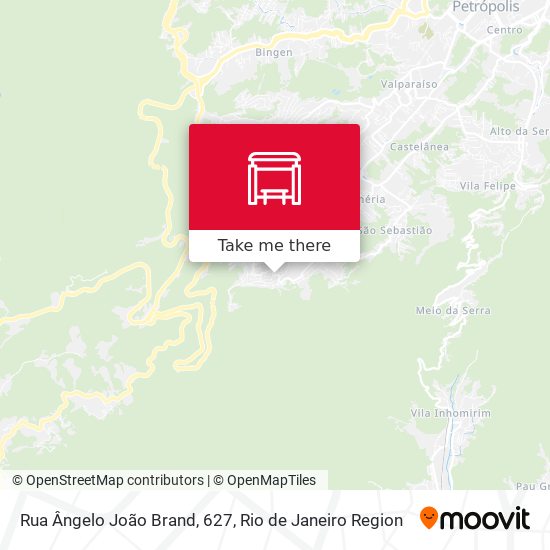 Rua Ângelo João Brand, 627 map