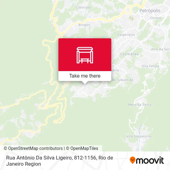 Rua Antônio Da Silva Ligeiro, 812-1156 map