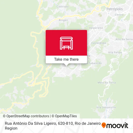Rua Antônio Da Silva Ligeiro, 620-810 map