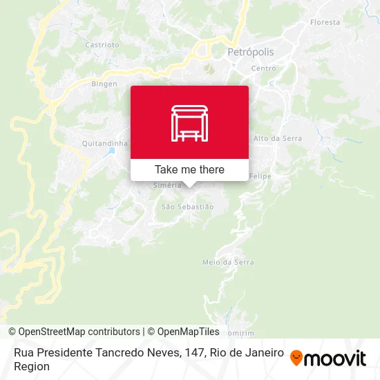 Rua Presidente Tancredo Neves, 147 map
