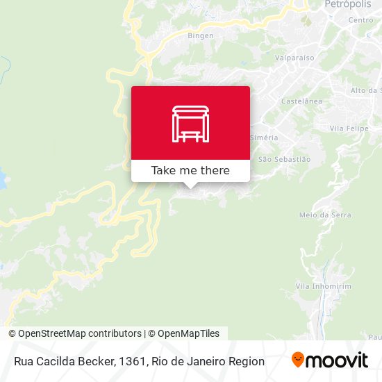Rua Cacilda Becker, 1361 map