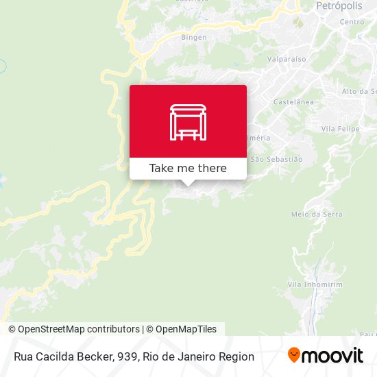 Rua Cacilda Becker, 939 map