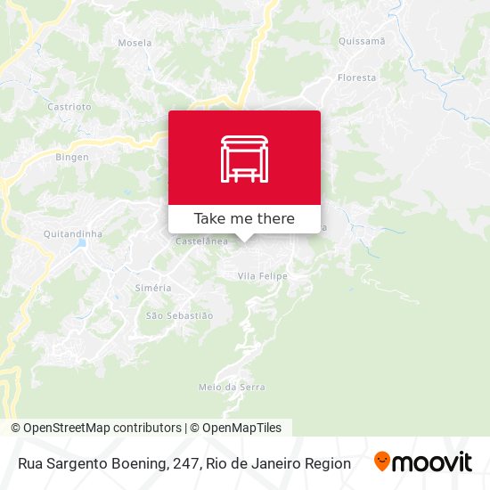 Rua Sargento Boening, 247 map