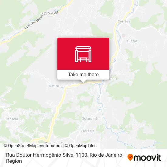 Rua Doutor Hermogênio Silva, 1100 map