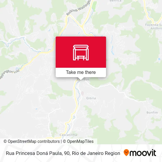 Rua Princesa Doná Paula, 90 map