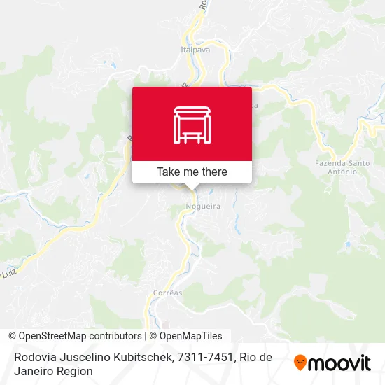 Rodovia Juscelino Kubitschek, 7311-7451 map