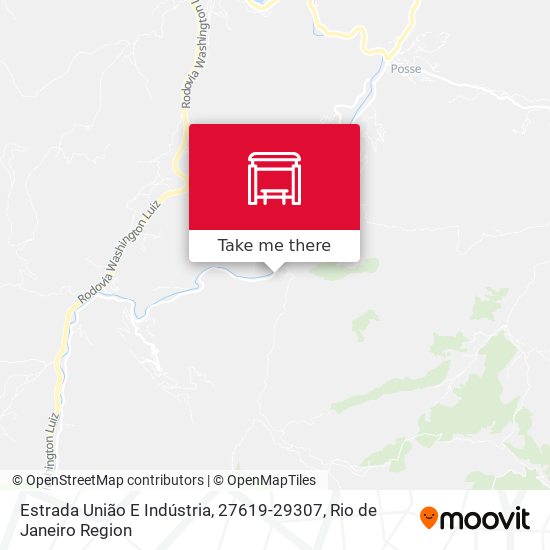 Estrada União E Indústria, 27619-29307 map