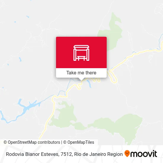 Rodovia Bianor Esteves, 7512 map