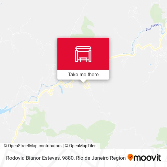Rodovia Bianor Esteves, 9880 map