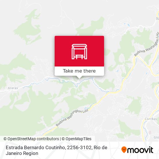 Estrada Bernardo Coutinho, 2256-3102 map