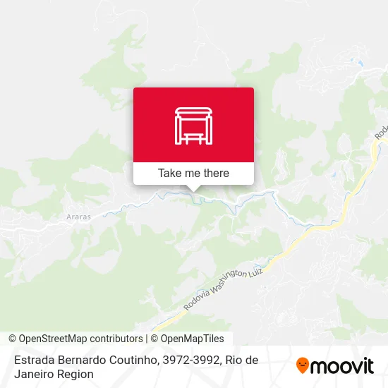 Estrada Bernardo Coutinho, 3972-3992 map