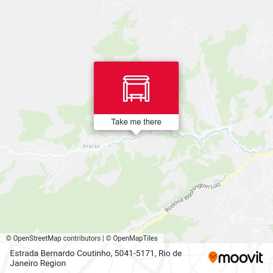 Estrada Bernardo Coutinho, 5041-5171 map