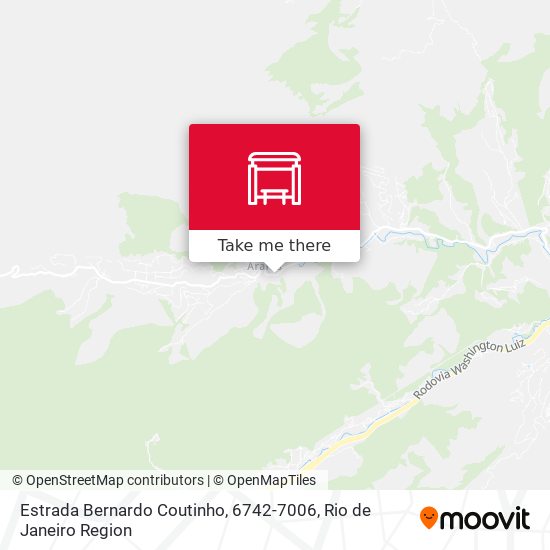 Estrada Bernardo Coutinho, 6742-7006 map