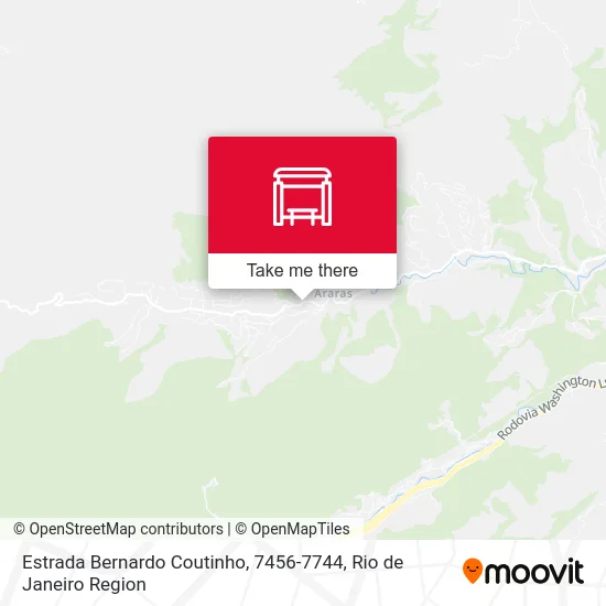 Estrada Bernardo Coutinho, 7456-7744 map