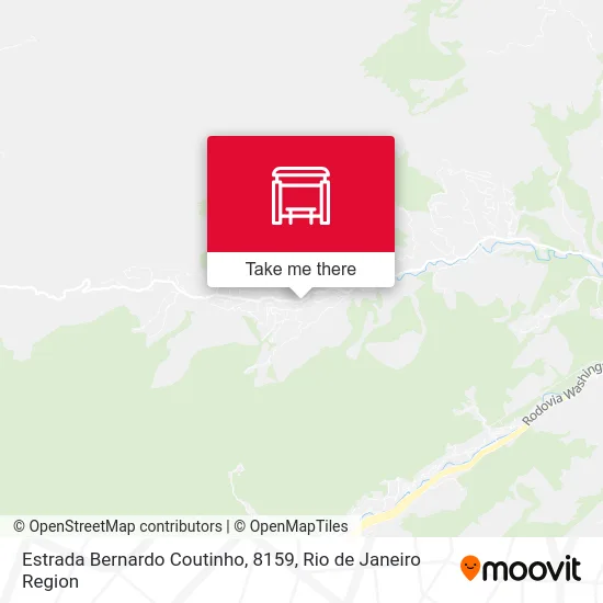 Estrada Bernardo Coutinho, 8159 map