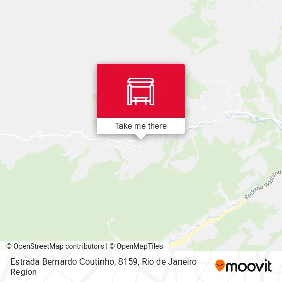 Estrada Bernardo Coutinho, 8159 map