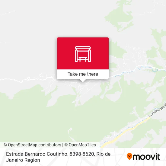 Estrada Bernardo Coutinho, 8398-8620 map