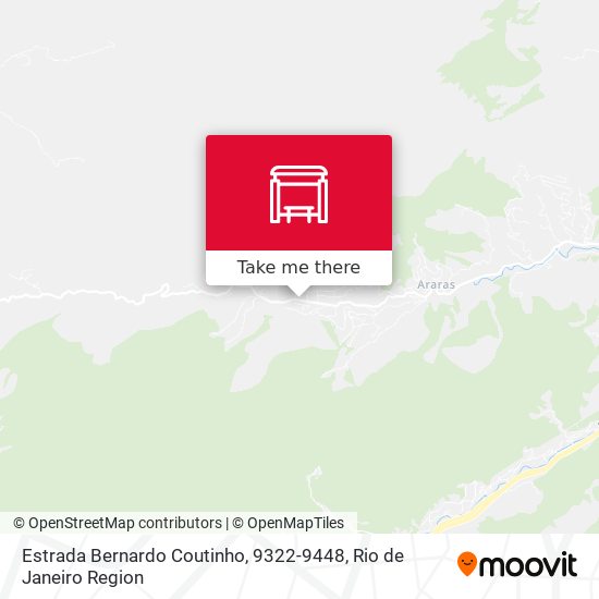 Estrada Bernardo Coutinho, 9322-9448 map