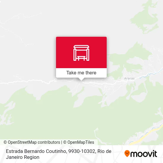 Estrada Bernardo Coutinho, 9930-10302 map