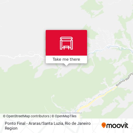 Ponto Final - Araras / Santa Luzia map