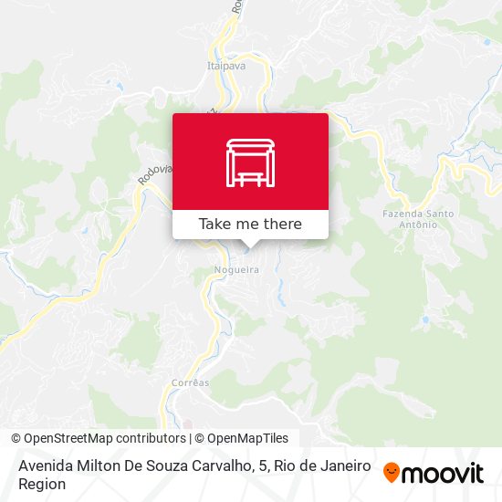 Avenida Milton De Souza Carvalho, 5 map
