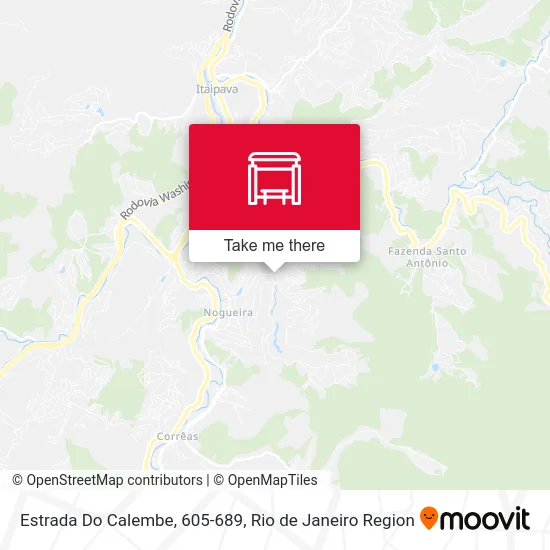 Estrada Do Calembe, 605-689 map