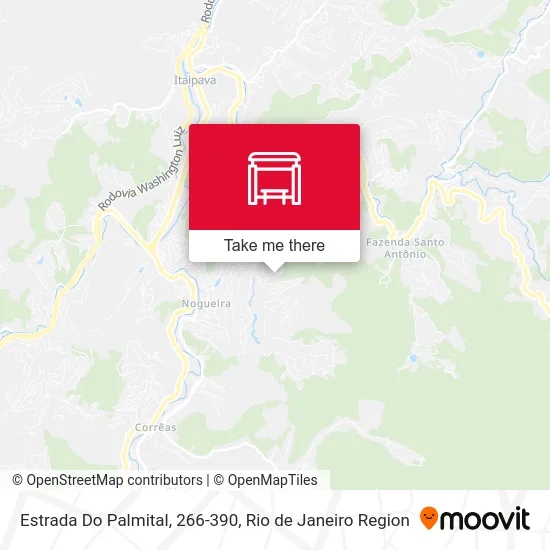 Estrada Do Palmital, 266-390 map