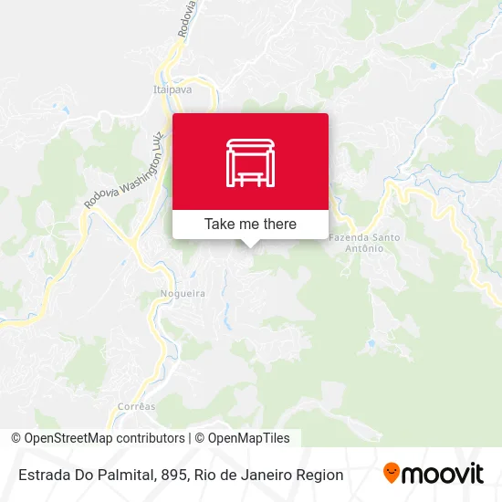 Estrada Do Palmital, 895 map