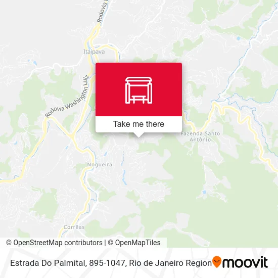 Estrada Do Palmital, 895-1047 map