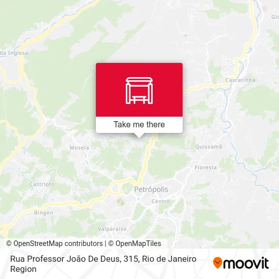 Rua Professor João De Deus, 315 map